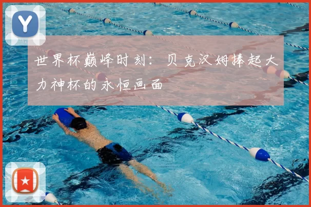 世界杯巅峰时刻:贝克汉姆捧起大力神杯的永恒画面